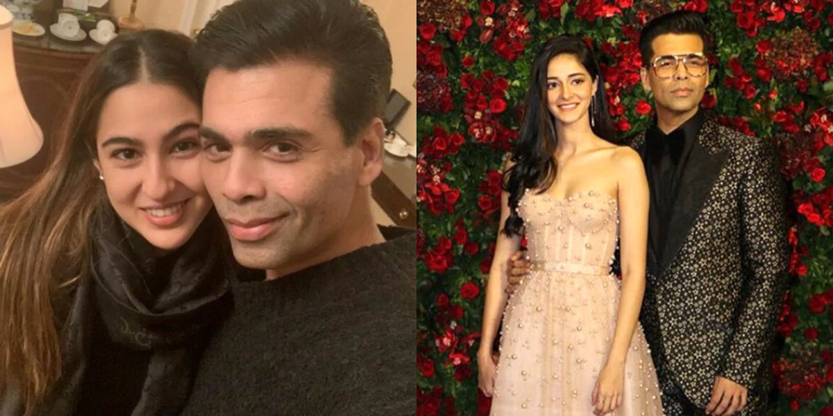 Karan Johar reveals Sara's two films with him and the possibility of Ananya dating